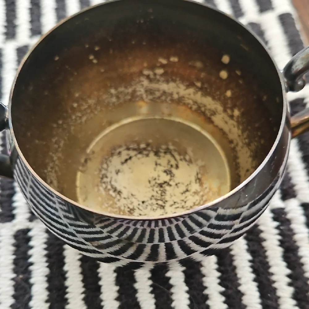 Elegant Silver Creamer and Sugar Bowl Set